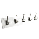 5 Coat & Hat Hook Rail 27 Inch Long - Hickory Hardware Load image into Gallery viewer, 5 Coat & Hat Hook Rail 27 Inch Long - Hickory Hardware