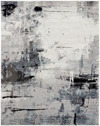 Solstice Grey Tones and White 5 ft. 3 in. x 7 ft. 6 in. Area Rug Solstice Grey Tones and White 5 ft. 3 in. x 7 ft. 6 in. Area Rug