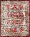 Solstice Canyon Red 5 ft. 3 in. x 7 ft. 6 in. Area Rug Load image into Gallery viewer, Solstice Canyon Red 5 ft. 3 in. x 7 ft. 6 in. Area Rug