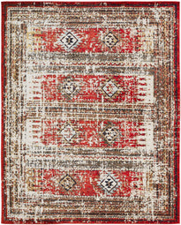 Solstice Canyon Red 5 ft. 3 in. x 7 ft. 6 in. Area Rug Solstice Canyon Red 5 ft. 3 in. x 7 ft. 6 in. Area Rug