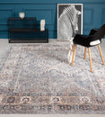 Sonoma Vintage Grey 7 ft. 6 in. X 9 ft. 6 in. Area Rug Load image into Gallery viewer, Sonoma Vintage Grey 7 ft. 6 in. X 9 ft. 6 in. Area Rug