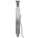 59 In. 6-jet Stainless Steel Shower Panel System With Fixed Round Rainfall Showerhead, handheld Shower, Self-Cleaning & Jet Massage Feature Load image into Gallery viewer, 59 In. 6-jet Stainless Steel Shower Panel System With Fixed Round Rainfall Showerhead, handheld Shower, Self-Cleaning & Jet Massage Feature