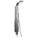 59 In. 6-jet Stainless Steel Shower Panel System With Fixed Round Rainfall Showerhead, handheld Shower, Self-Cleaning & Jet Massage Feature Load image into Gallery viewer, 59 In. 6-jet Stainless Steel Shower Panel System With Fixed Round Rainfall Showerhead, handheld Shower, Self-Cleaning & Jet Massage Feature