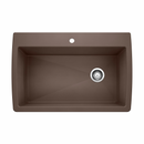 Blanco Diamond Single 9.5 Inch Depth Super Single Bowl Undermount Kitchen Sink Load image into Gallery viewer, Blanco Diamond Single 9.5 Inch Depth Super Single Bowl Undermount Kitchen Sink