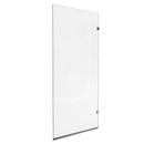 36 In. W x 76 In. H Shower Door Return Panel - 8mm Clear Tempered Glass Load image into Gallery viewer, 36 In. W x 76 In. H Shower Door Return Panel - 8mm Clear Tempered Glass