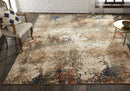 Theory Sand Tones Multi 7 ft. 9 in. X 9 ft. 9 in. Area Rug Load image into Gallery viewer, Theory Sand Tones Multi 7 ft. 9 in. X 9 ft. 9 in. Area Rug