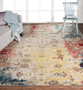 Theory Vintage Multi 8 ft. X 10 ft. Area Rug Load image into Gallery viewer, Theory Vintage Multi 8 ft. X 10 ft. Area Rug