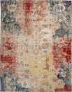 Theory Vintage Multi 8 ft. X 10 ft. Area Rug Load image into Gallery viewer, Theory Vintage Multi 8 ft. X 10 ft. Area Rug