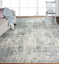 Theory Dusty Blues Greys 5 ft. 5 in. X 7 ft. 7 in. Area Rug Load image into Gallery viewer, Theory Dusty Blues Greys 5 ft. 5 in. X 7 ft. 7 in. Area Rug