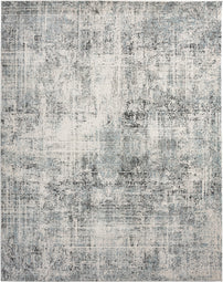 Theory Dusty Blues Greys 5 ft. 5 in. X 7 ft. 7 in. Area Rug Theory Dusty Blues Greys 5 ft. 5 in. X 7 ft. 7 in. Area Rug