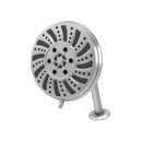 Rain Shower 6-Settings, Soft Self-Cleaning Nozzles, ABS Ball Joint With Stainless Steel Shower Arm Load image into Gallery viewer, Rain Shower 6-Settings, Soft Self-Cleaning Nozzles, ABS Ball Joint With Stainless Steel Shower Arm