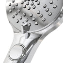 Hand Held Shower 3-Setting,Plated face plate, Soft Self-Cleaning Nozzles With Trickle Button Load image into Gallery viewer, Hand Held Shower 3-Setting,Plated face plate, Soft Self-Cleaning Nozzles With Trickle Button