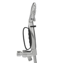 ADA Certified Handheld Shower 3-Setting, Soft Self-Cleaning Nozzles With Different Flow Rate With Arm Mount Load image into Gallery viewer, ADA Certified Handheld Shower 3-Setting, Soft Self-Cleaning Nozzles With Different Flow Rate With Arm Mount