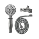 ADA Certified Handheld Shower 3-Setting, Soft Self-Cleaning Nozzles With Different Flow Rate With Arm Mount Load image into Gallery viewer, ADA Certified Handheld Shower 3-Setting, Soft Self-Cleaning Nozzles With Different Flow Rate With Arm Mount