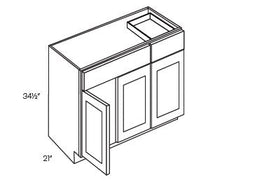 RTA Luxor Espresso - Single Door Base Vanity Cabinet | 36 RTA Luxor Espresso - Single Door Base Vanity Cabinet | 36