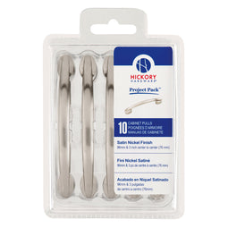 Cabinet Pull 3 Inch & 3-3/4 Inch (96mm) Center to Center (10 Pack) - Luna Collection Cabinet Pull 3 Inch & 3-3/4 Inch (96mm) Center to Center (10 Pack) - Luna Collection