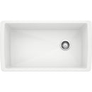 33-1/2 inch Single Bowl Kitchen Sink - Undermount Kitchen Sink Load image into Gallery viewer, 33-1/2 inch Single Bowl Kitchen Sink - Undermount Kitchen Sink