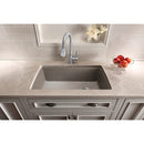 33-1/2 inch Single Bowl Kitchen Sink - Undermount Kitchen Sink Load image into Gallery viewer, 33-1/2 inch Single Bowl Kitchen Sink - Undermount Kitchen Sink