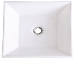 White Square Vessel Vanity Sink White Square Vessel Vanity Sink