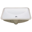 Vanity Fantasies "Trench" Porcelain Rectangular Undermount Vanity Sink Load image into Gallery viewer, Vanity Fantasies "Trench" Porcelain Rectangular Undermount Vanity Sink