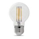 G25 Globe LED Lights Bulbs, E26, Filament, Dimmable, Decorative Bulb, G161/2, 2 Pack Load image into Gallery viewer, G25 Globe LED Lights Bulbs, E26, Filament, Dimmable, Decorative Bulb, G161/2, 2 Pack