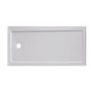 Single Threshold Shower Base - White Color - 60 In. X 32 In. Load image into Gallery viewer, Single Threshold Shower Base - White Color - 60 In. X 32 In.