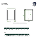 backlit-led-lighted-mirror-with-touch-switch-control-defogger-and-cct-remembrance-accord-style Load image into Gallery viewer, backlit-led-lighted-mirror-with-touch-switch-control-defogger-and-cct-remembrance-accord-style