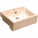 Apron Porcelain Rectangular Vessel Sink Load image into Gallery viewer, Apron Porcelain Rectangular Vessel Sink