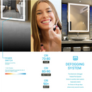 36-x-48-led-bathroom-lighted-mirror-defogger-dimmer Load image into Gallery viewer, 36-x-48-led-bathroom-lighted-mirror-defogger-dimmer