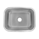 Undermount Sink - Single Compartment Sink - 23" H x 17-3/4" W x 9" D Load image into Gallery viewer, Undermount Sink - Single Compartment Sink - 23" H x 17-3/4" W x 9" D