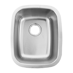 Single Bowl Undermount Sink - Single Bowl Kitchen Sink- 15” x 18-1/2” x 8” Single Bowl Undermount Sink - Single Bowl Kitchen Sink- 15” x 18-1/2” x 8”