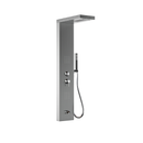 53 in. 2-Jet Stainless Steel Shower Panel System Load image into Gallery viewer, 53 in. 2-Jet Stainless Steel Shower Panel System