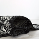 Ibiza-180 Area Rugs Black 8-X-10 Load image into Gallery viewer, Ibiza-180 Area Rugs Black 8-X-10