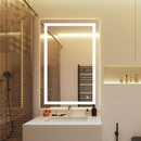 Backlit/Frontlit, Vanity Mirror with Lights, Touch Switch, Anti-Fog, Adjustable Color Temperature & Remembrance, LED Mirror for Bathroom, Accord Style Load image into Gallery viewer, Backlit/Frontlit, Vanity Mirror with Lights, Touch Switch, Anti-Fog, Adjustable Color Temperature & Remembrance, LED Mirror for Bathroom, Accord Style