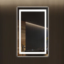 Backlit/Frontlit, Vanity Mirror with Lights, Touch Switch, Anti-Fog, Adjustable Color Temperature & Remembrance, LED Mirror for Bathroom, Accord Style Load image into Gallery viewer, Backlit/Frontlit, Vanity Mirror with Lights, Touch Switch, Anti-Fog, Adjustable Color Temperature & Remembrance, LED Mirror for Bathroom, Accord Style