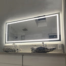 Backlit/Frontlit, Vanity Mirror with Lights, Touch Switch, Anti-Fog, Adjustable Color Temperature & Remembrance, LED Mirror for Bathroom, Accord Style Load image into Gallery viewer, Backlit/Frontlit, Vanity Mirror with Lights, Touch Switch, Anti-Fog, Adjustable Color Temperature & Remembrance, LED Mirror for Bathroom, Accord Style