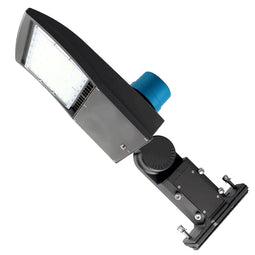 150W LED Pole Light with Dusk to Dawn Photocell, 5700K, 21000LM, Universal Mount, Bronze, AC120-277V, Waterproof IP65, Parking Lot Lights, Outdoor Area Street Security Lighting Fixture 150W LED Pole Light with Dusk to Dawn Photocell, 5700K, 21000LM, Universal Mount, Bronze, AC120-277V, Waterproof IP65, Parking Lot Lights, Outdoor Area Street Security Lighting Fixture
