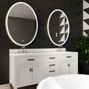 oval-led-lighted-mirror-touch-switch-defogger-and-cct-remembrance-lunar-style Load image into Gallery viewer, oval-led-lighted-mirror-touch-switch-defogger-and-cct-remembrance-lunar-style