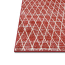 Sofia 481 Area Rugs Scarlett Red Rectangle 5-X-7 Load image into Gallery viewer, Sofia 481 Area Rugs Scarlett Red Rectangle 5-X-7