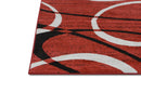 Sofia 484 Area Rugs Scarlett Red 8-X-10 Load image into Gallery viewer, Sofia 484 Area Rugs Scarlett Red 8-X-10