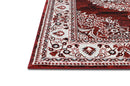 Sofia-476 Area Rugs Runner Scarlett Red 8-X-11 Load image into Gallery viewer, Sofia-476 Area Rugs Runner Scarlett Red 8-X-11
