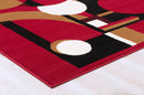 Moderno 14 Area Rugs Red 8-X-10 Load image into Gallery viewer, Moderno 14 Area Rugs Red 8-X-10