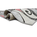 Sofia-479 Area Rugs Rectangle Scarlett Red 5-X-7 Load image into Gallery viewer, Sofia-479 Area Rugs Rectangle Scarlett Red 5-X-7