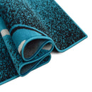 Contempo-42 Area Rugs Runner Turquoise 8-X-11 Load image into Gallery viewer, Contempo-42 Area Rugs Runner Turquoise 8-X-11