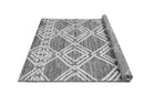 Linq 822 Area Rugs Ivory Dark Grey Rectangle 5-X-7 Load image into Gallery viewer, Linq 822 Area Rugs Ivory Dark Grey Rectangle 5-X-7
