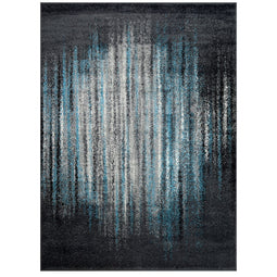 Ibiza-199 Area Rugs Runner Blue 8-X-11 Ibiza-199 Area Rugs Runner Blue 8-X-11