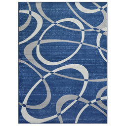 Sofia-484 Area Rugs Rectangle Space Blue 5-X-7 Sofia-484 Area Rugs Rectangle Space Blue 5-X-7