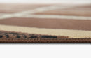 Contempo 42 Area Rugs Chocolate Rectangle 5-X-7 Load image into Gallery viewer, Contempo 42 Area Rugs Chocolate Rectangle 5-X-7