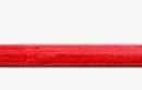 Rabbit Fur Area Rugs Red Rectangle 5-X-7 Load image into Gallery viewer, Rabbit Fur Area Rugs Red Rectangle 5-X-7