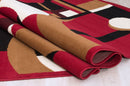 Moderno 14 Area Rugs Red 8-X-10 Load image into Gallery viewer, Moderno 14 Area Rugs Red 8-X-10